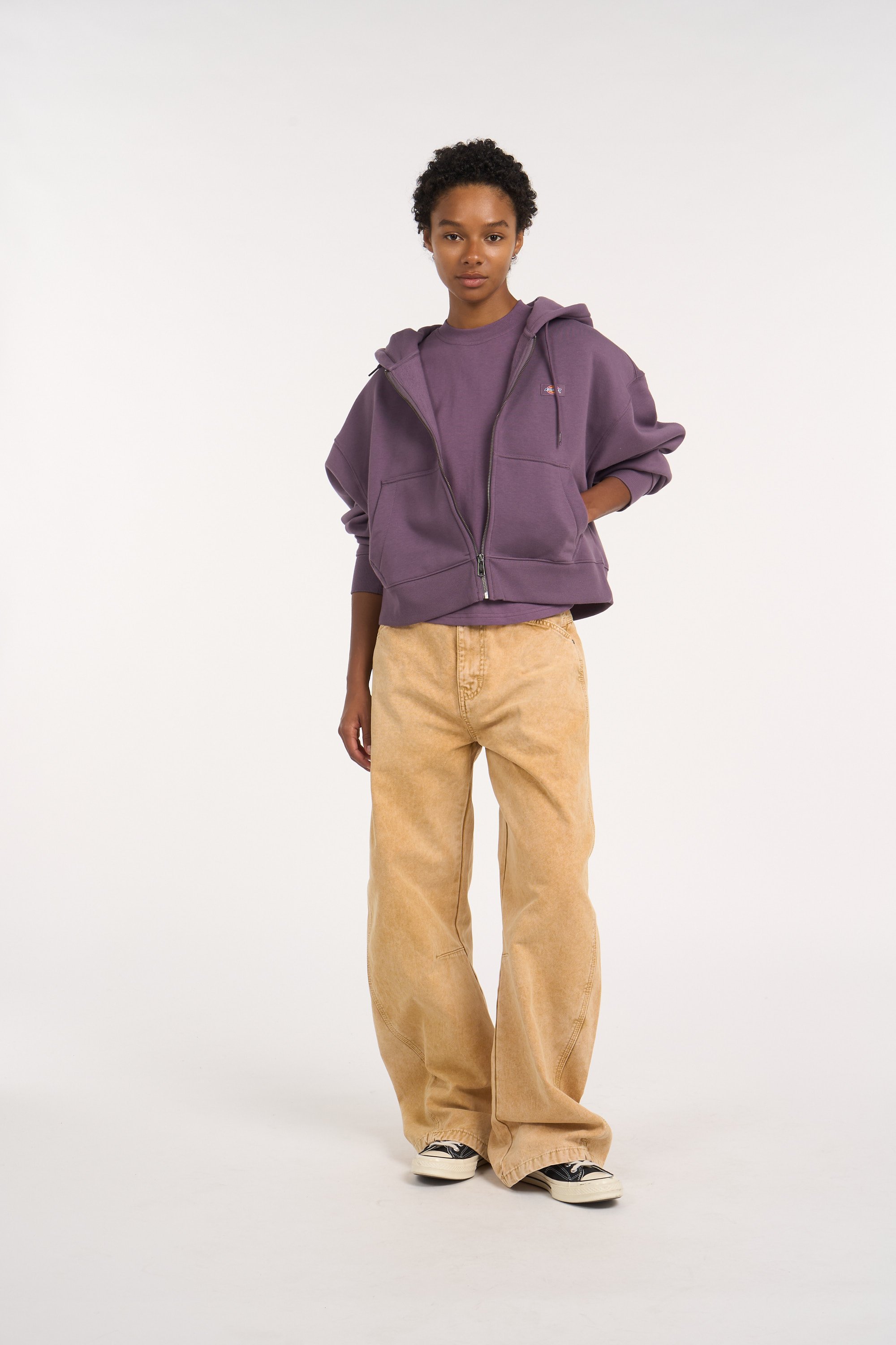zip-up hoodie DICKIES Purple