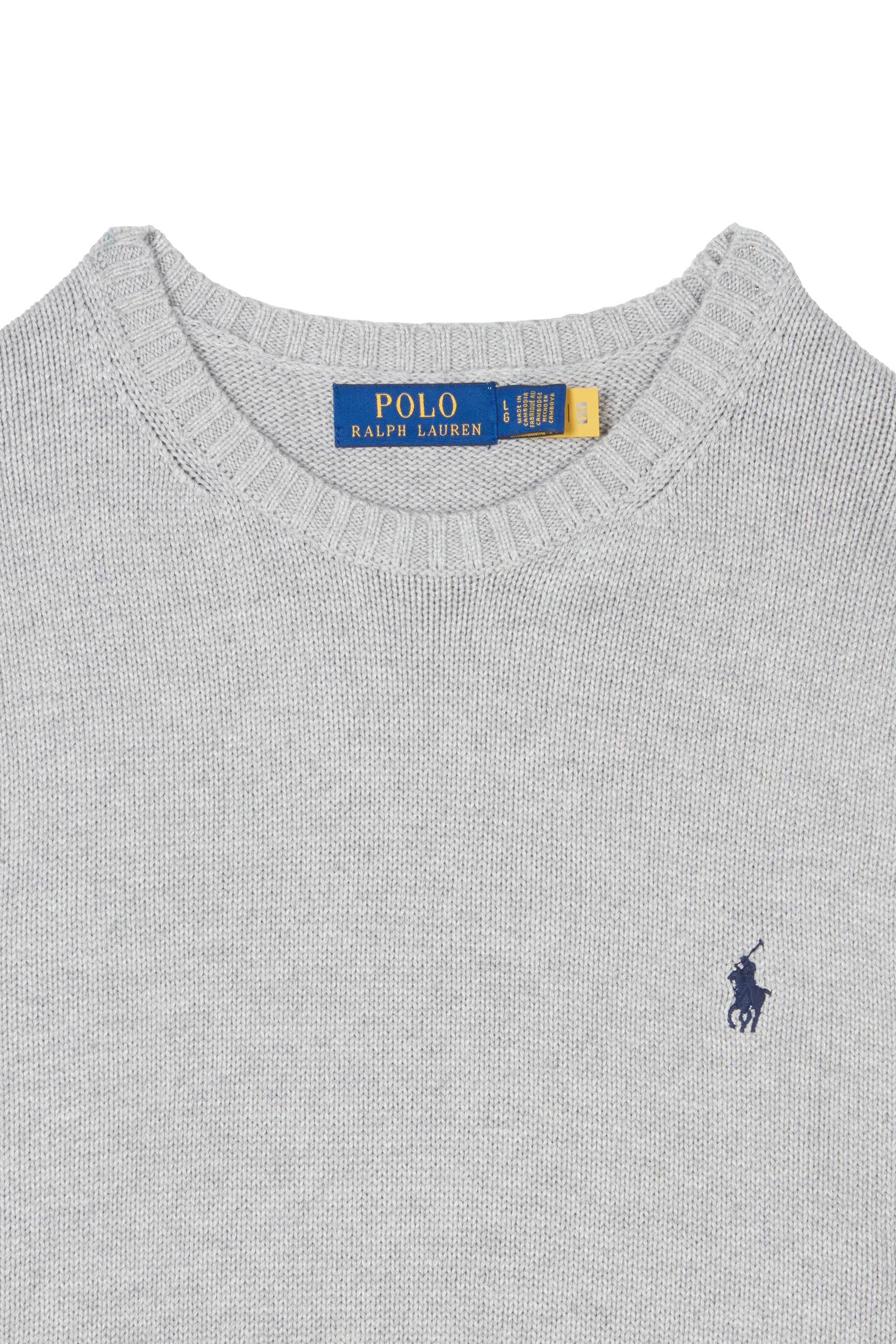 Round neck sweater POLO RALPH LAUREN Grey