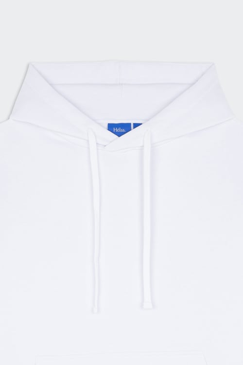 HELAS Hoodie Blanc