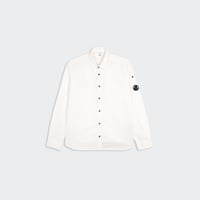 Shirt ORGANIC GABARDINE LENS  Gauze white
