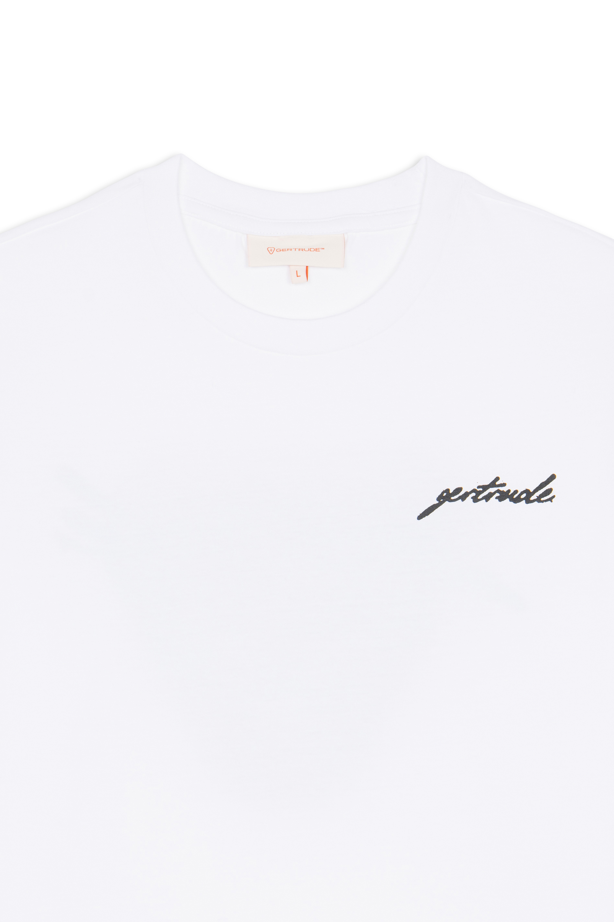 Regular-fit round-neck cotton T-shirt White