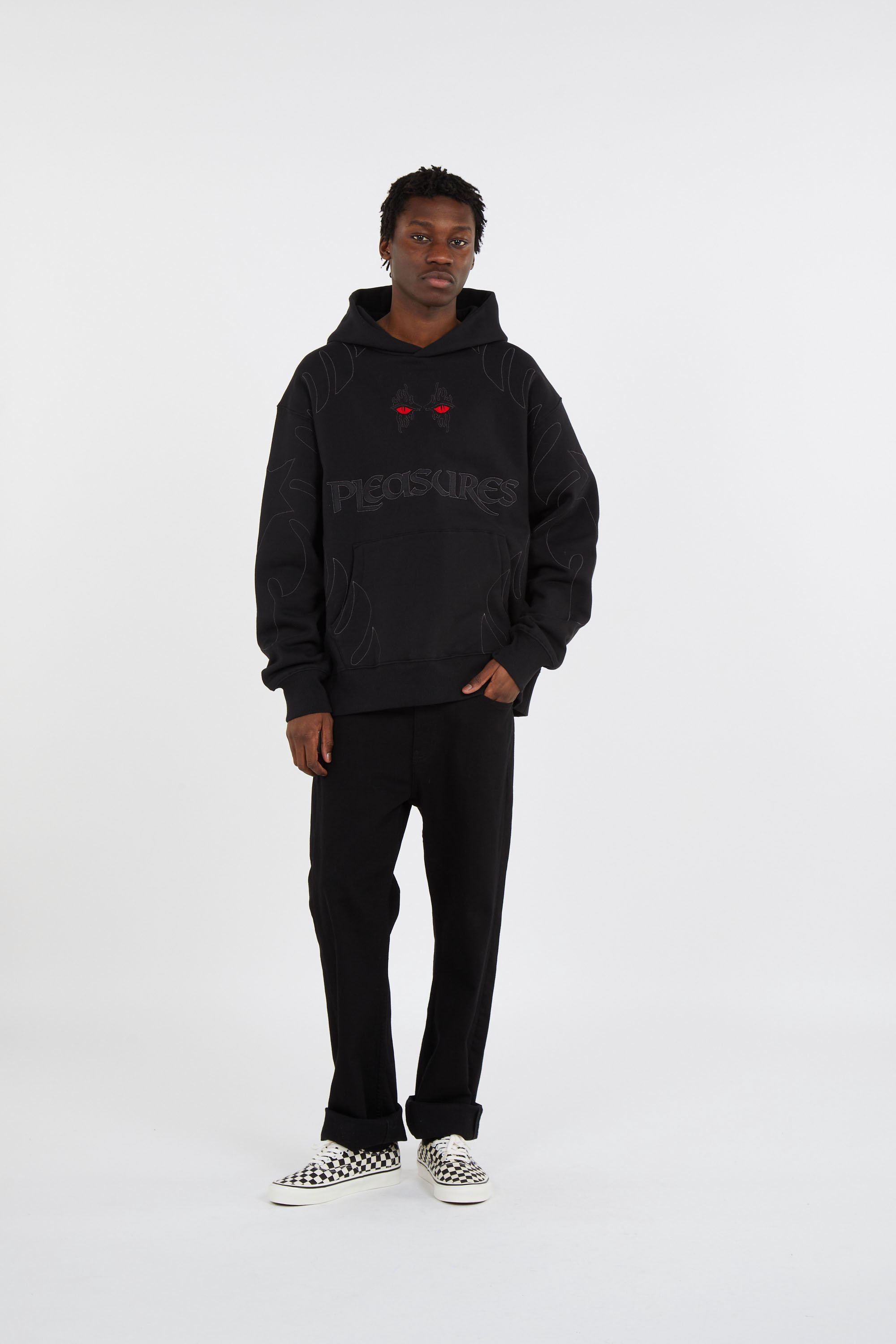 Hoodie PLEASURES Noir