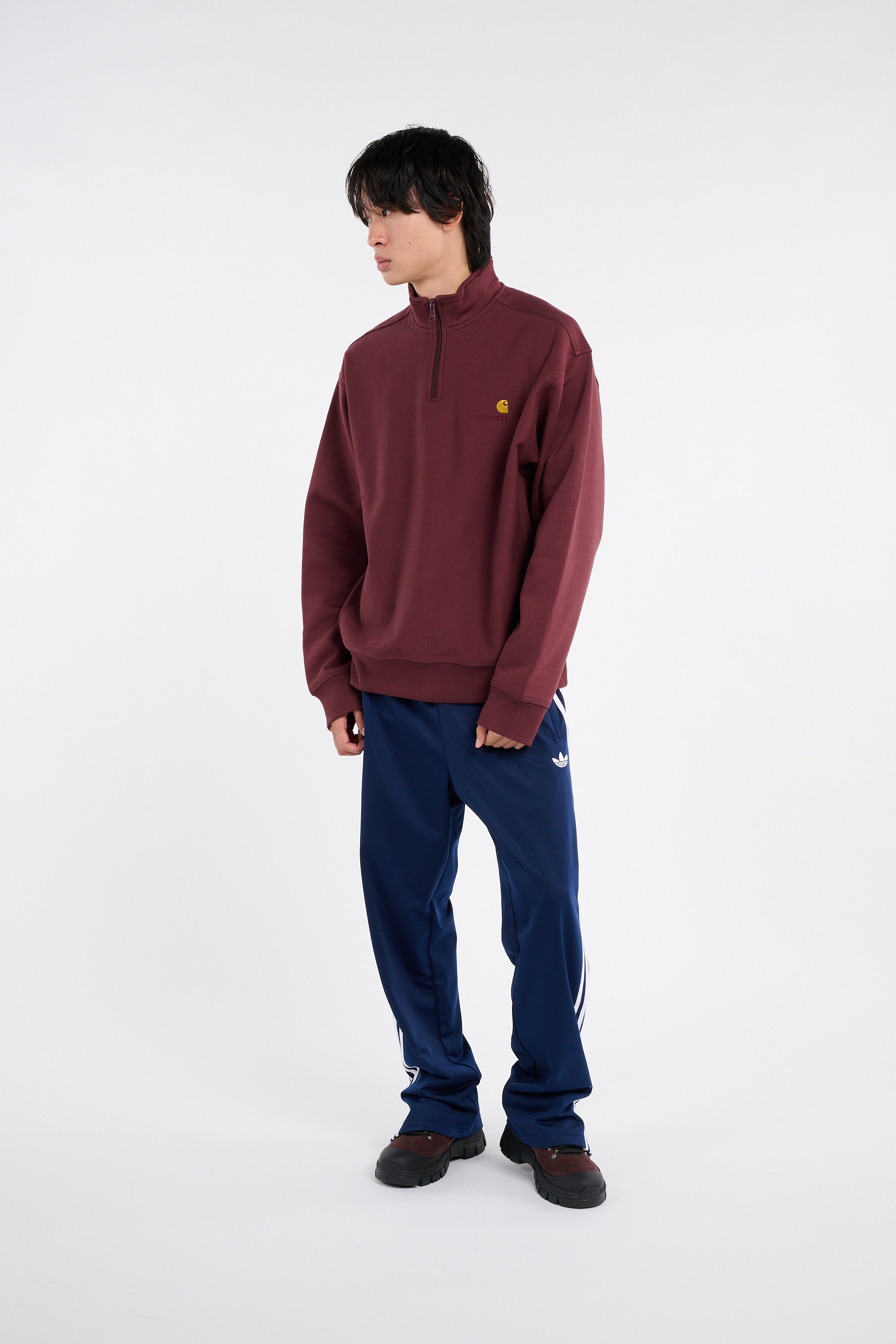 Sweat zippé  | Rouge CARHARTT WIP Homme