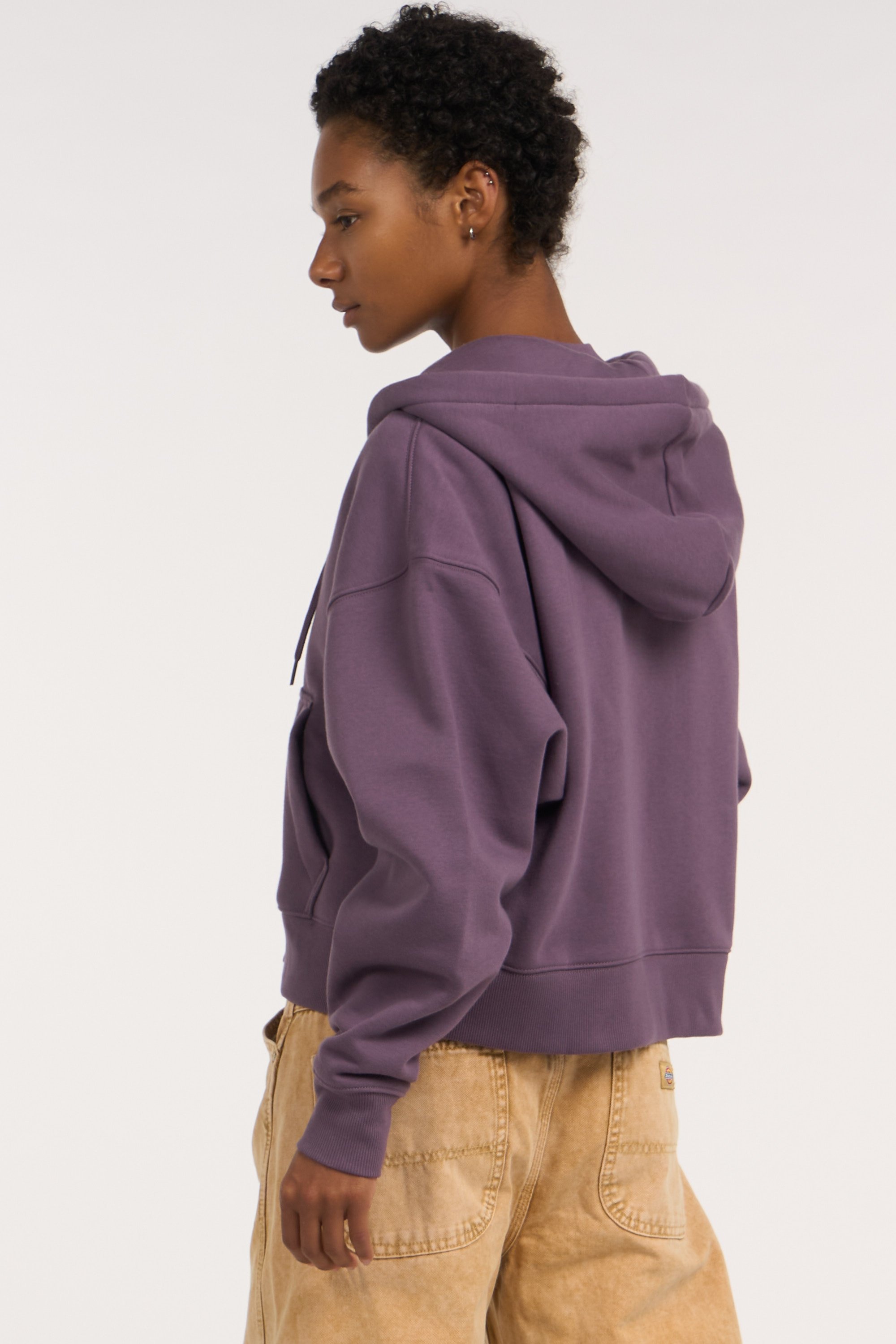 zip-up hoodie | Purple DICKIES Women