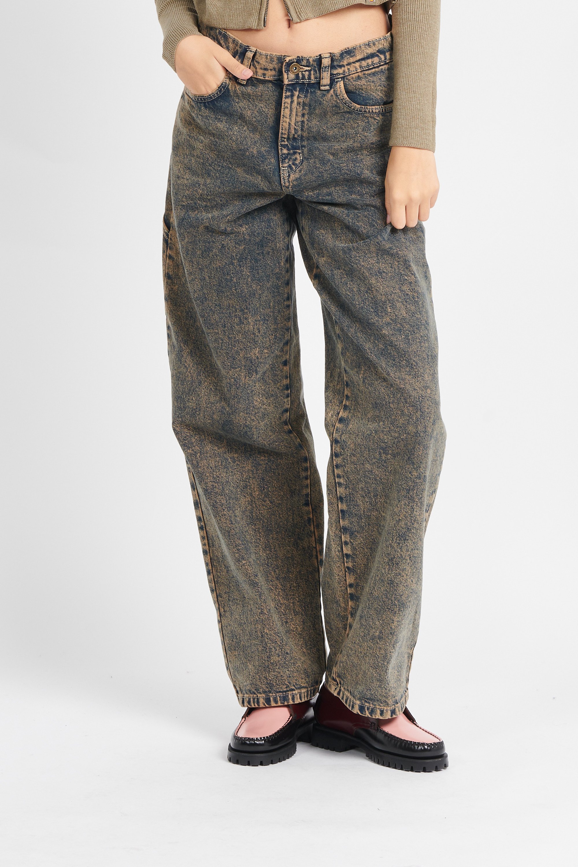 Jean | Marron DICKIES Femme
