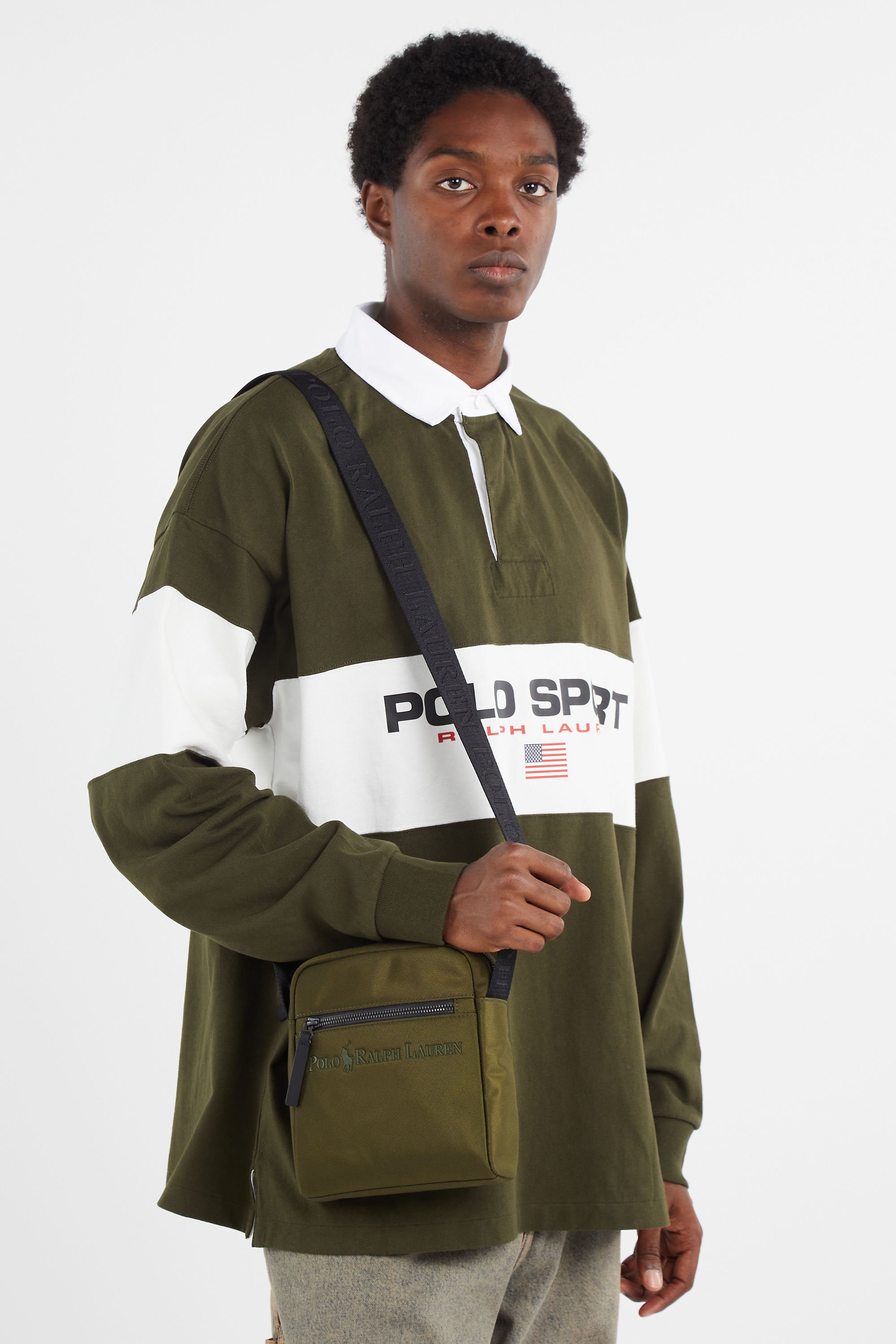 Baindeminuit shoulder bag POLO RALPH LAUREN Khaki