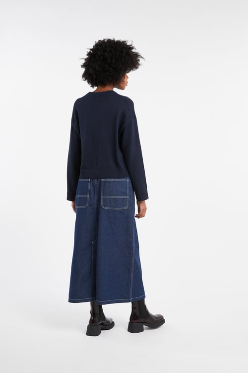 CALVIN KLEIN Pull Bleu