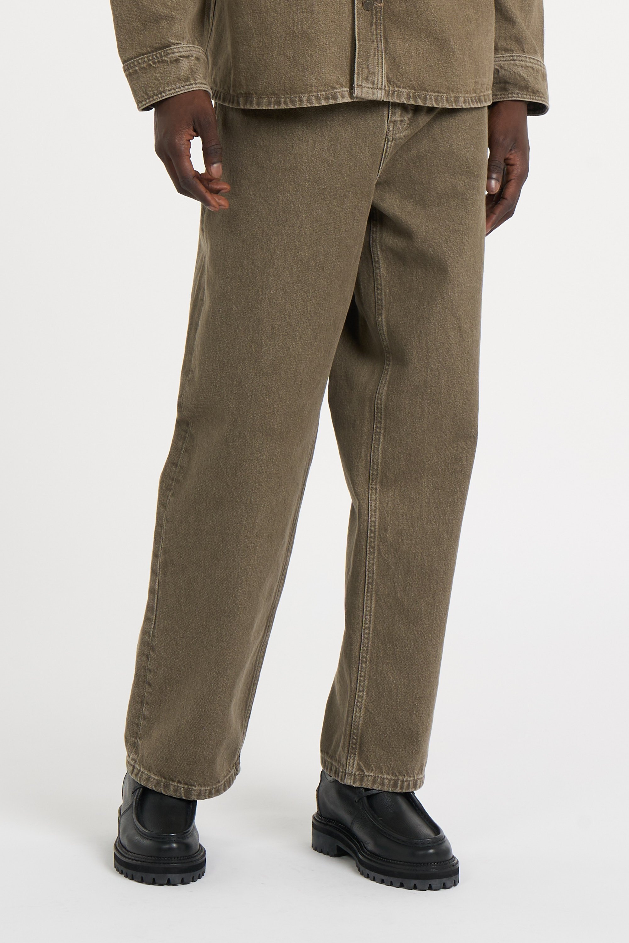 Jeans large | Vert LES DEUX Homme