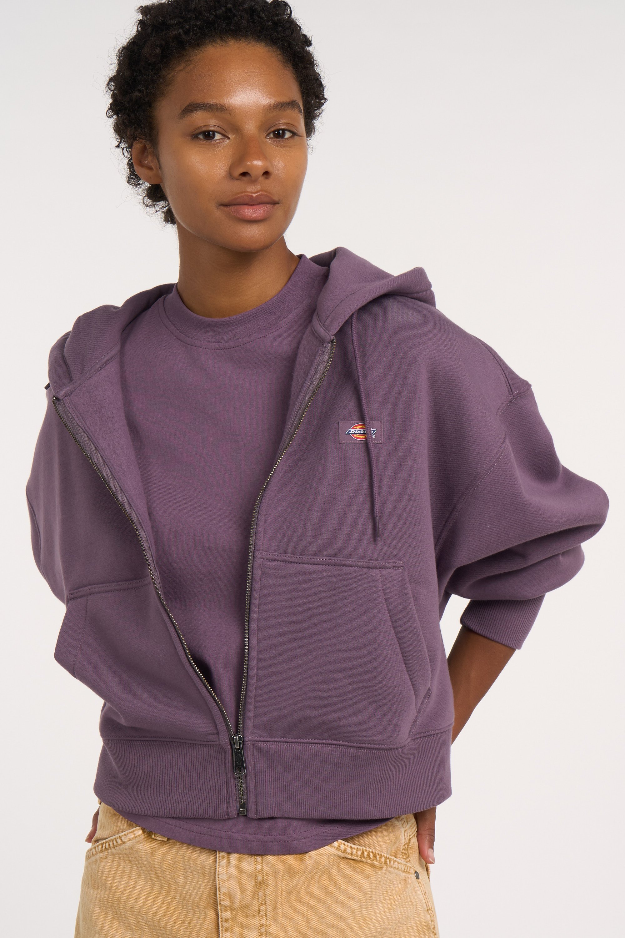 zip-up hoodie | Purple DICKIES Women