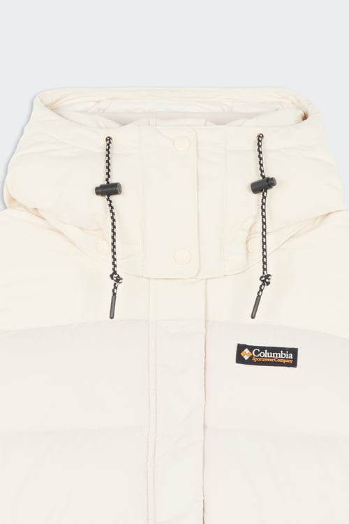 COLUMBIA Lightweight quilted padded jacket with high neck White