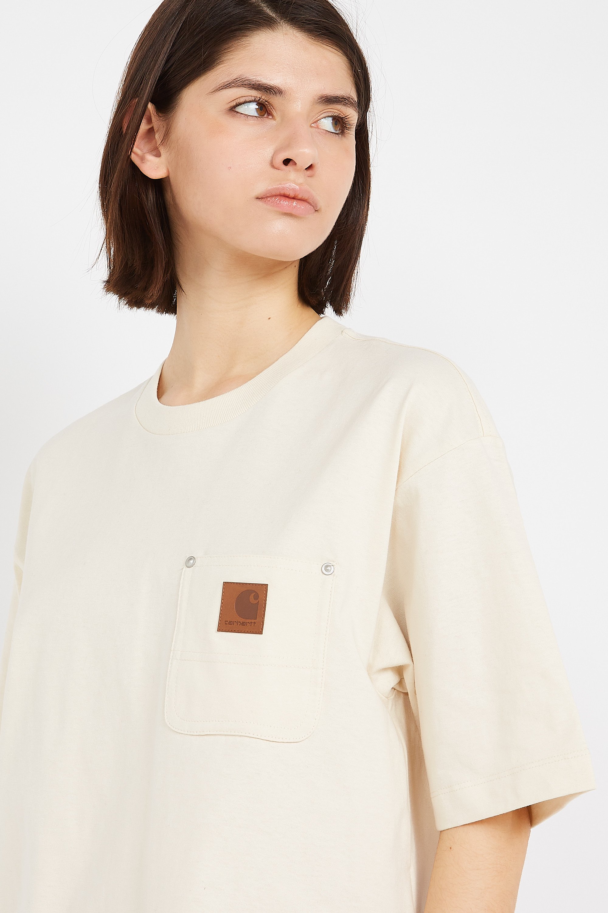 T-shirt | Beige by CARHARTT WIP T-shirt Beige