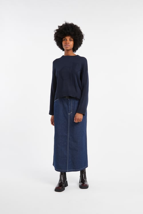 CALVIN KLEIN Pull Bleu