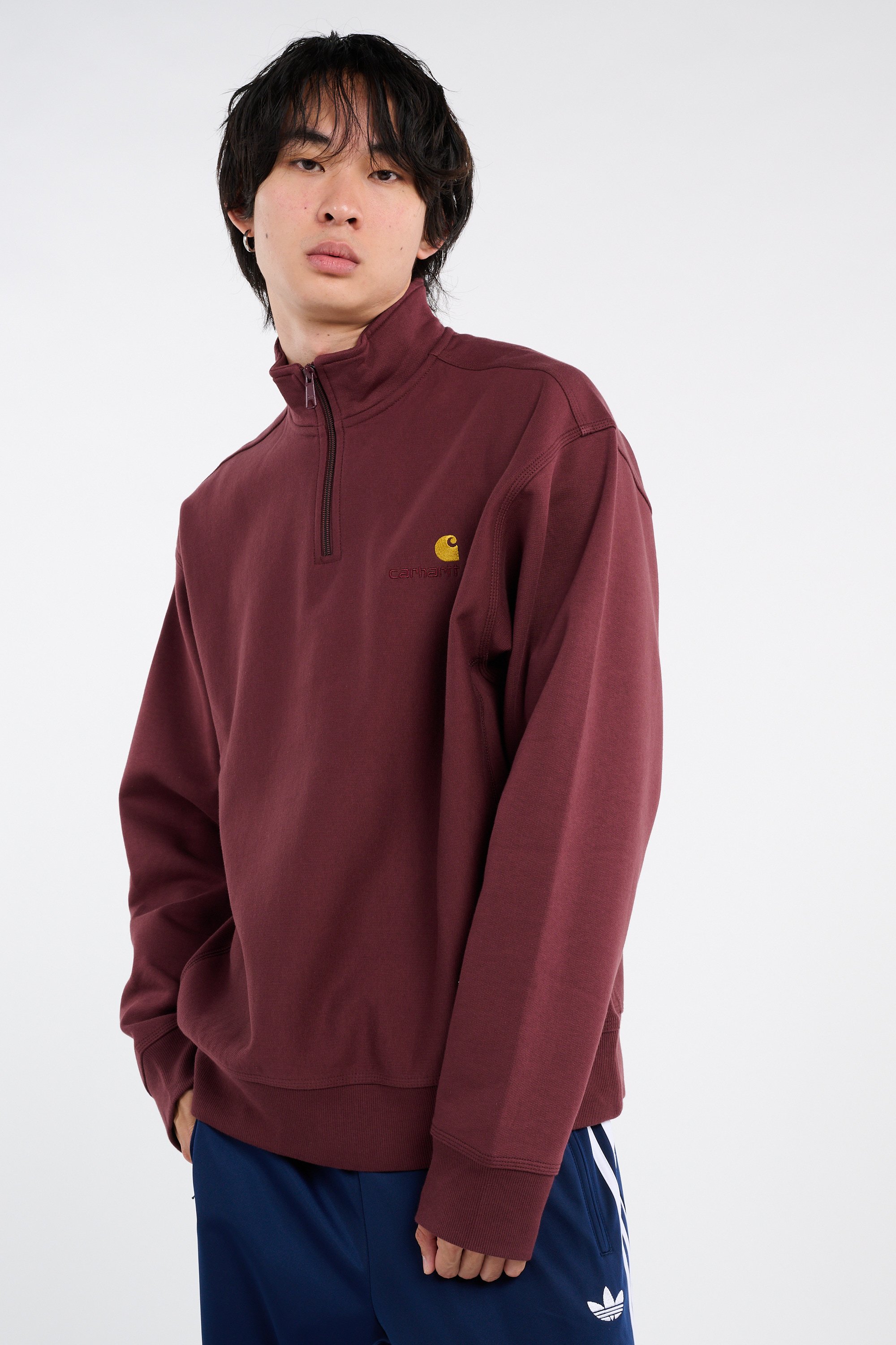 Sweat zippé  | Rouge CARHARTT WIP Homme