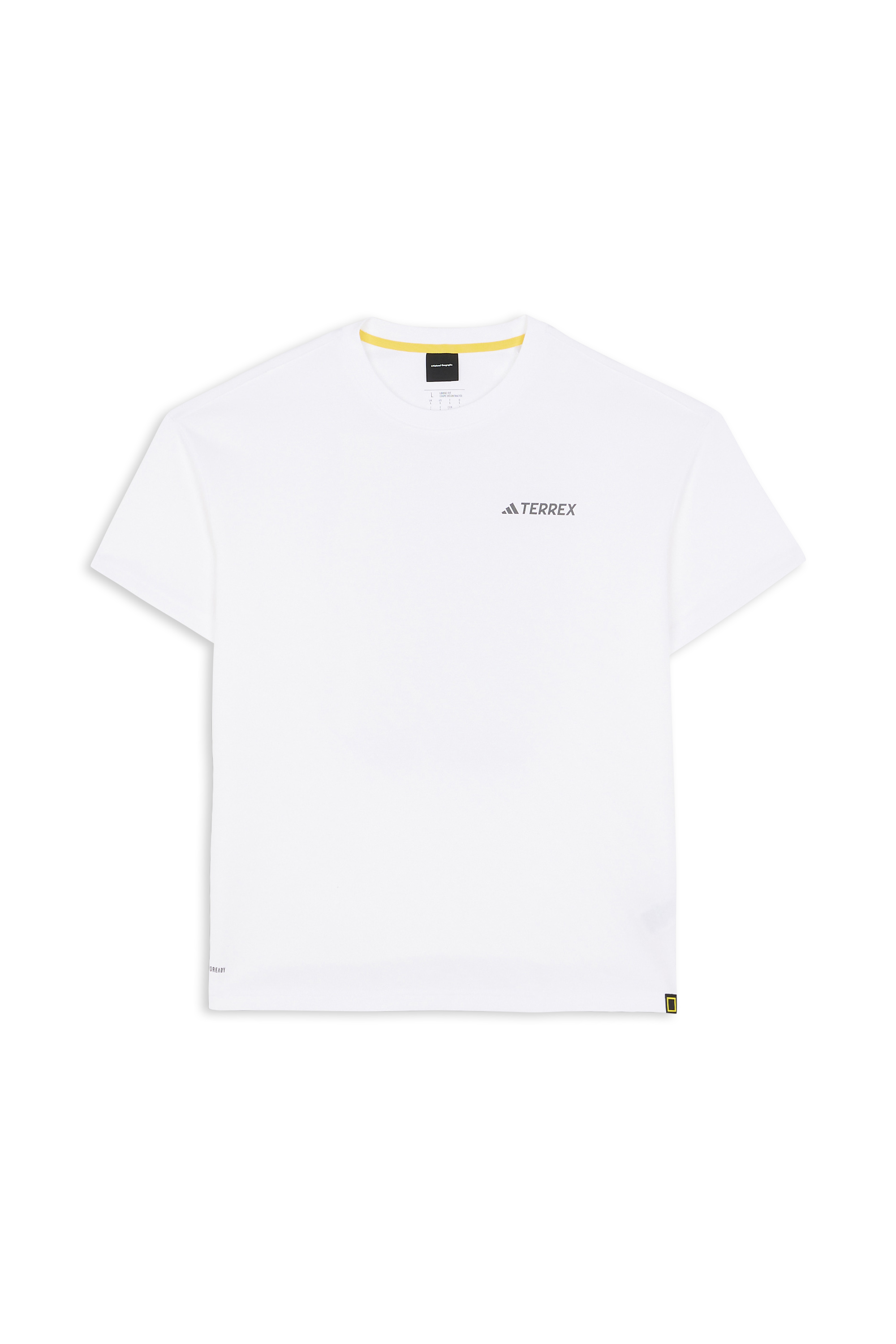 Regular-fit round-neck cotton T-shirt White