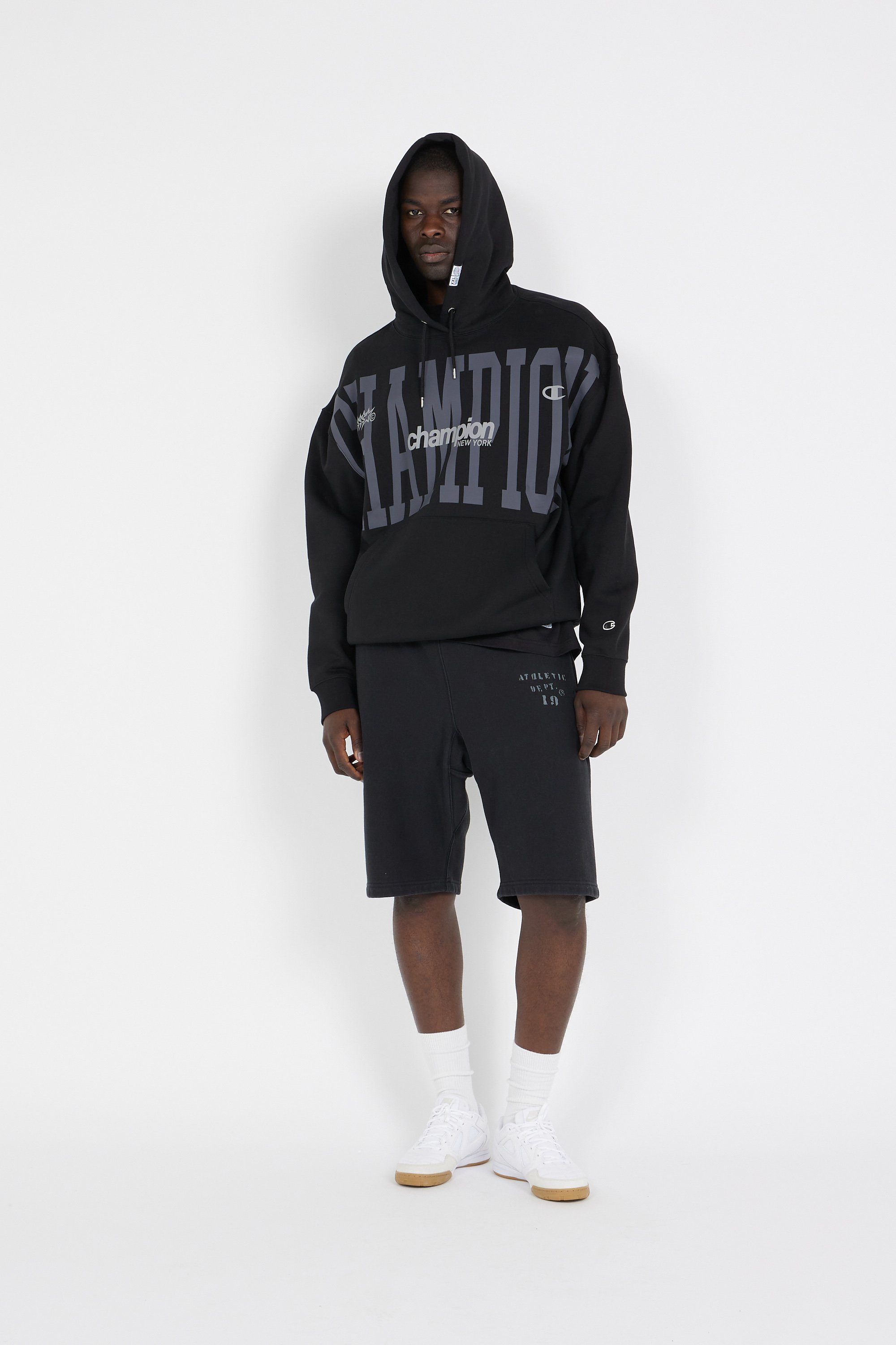 Hoodie | Black by CHAMPION Hoodie Black