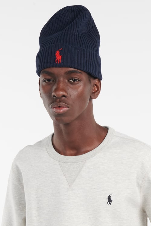 POLO RALPH LAUREN Bonnet Bleu