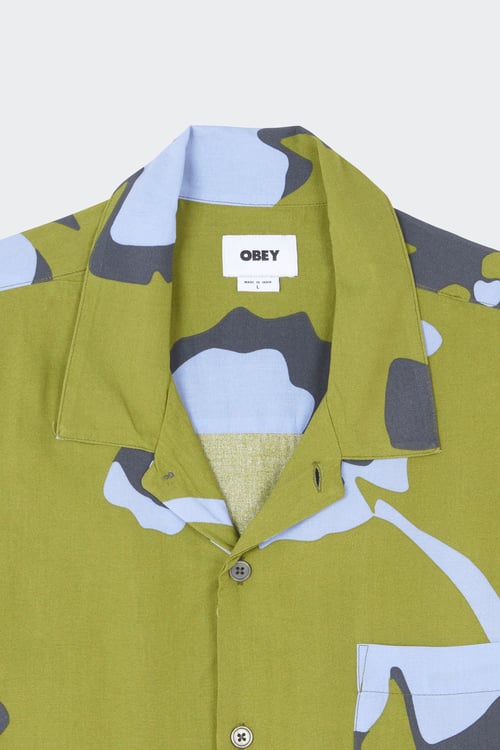 OBEY Chemise Vert