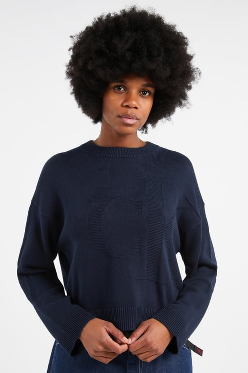 CALVIN KLEIN Pull Bleu