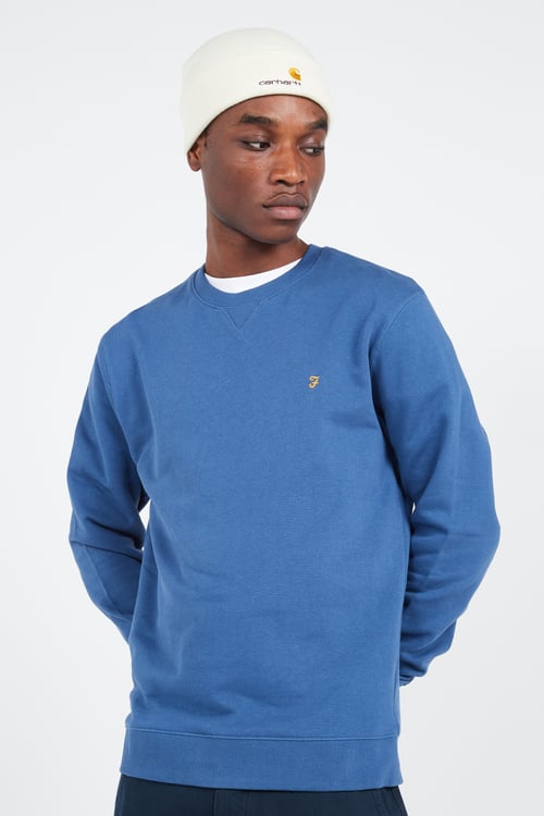 FARAH Sweatshirt Bleu