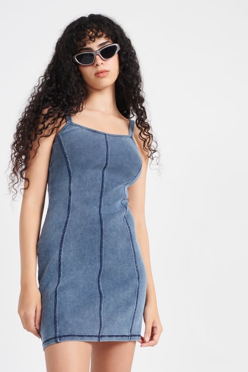 DAILY PAPER Robe Bleu
