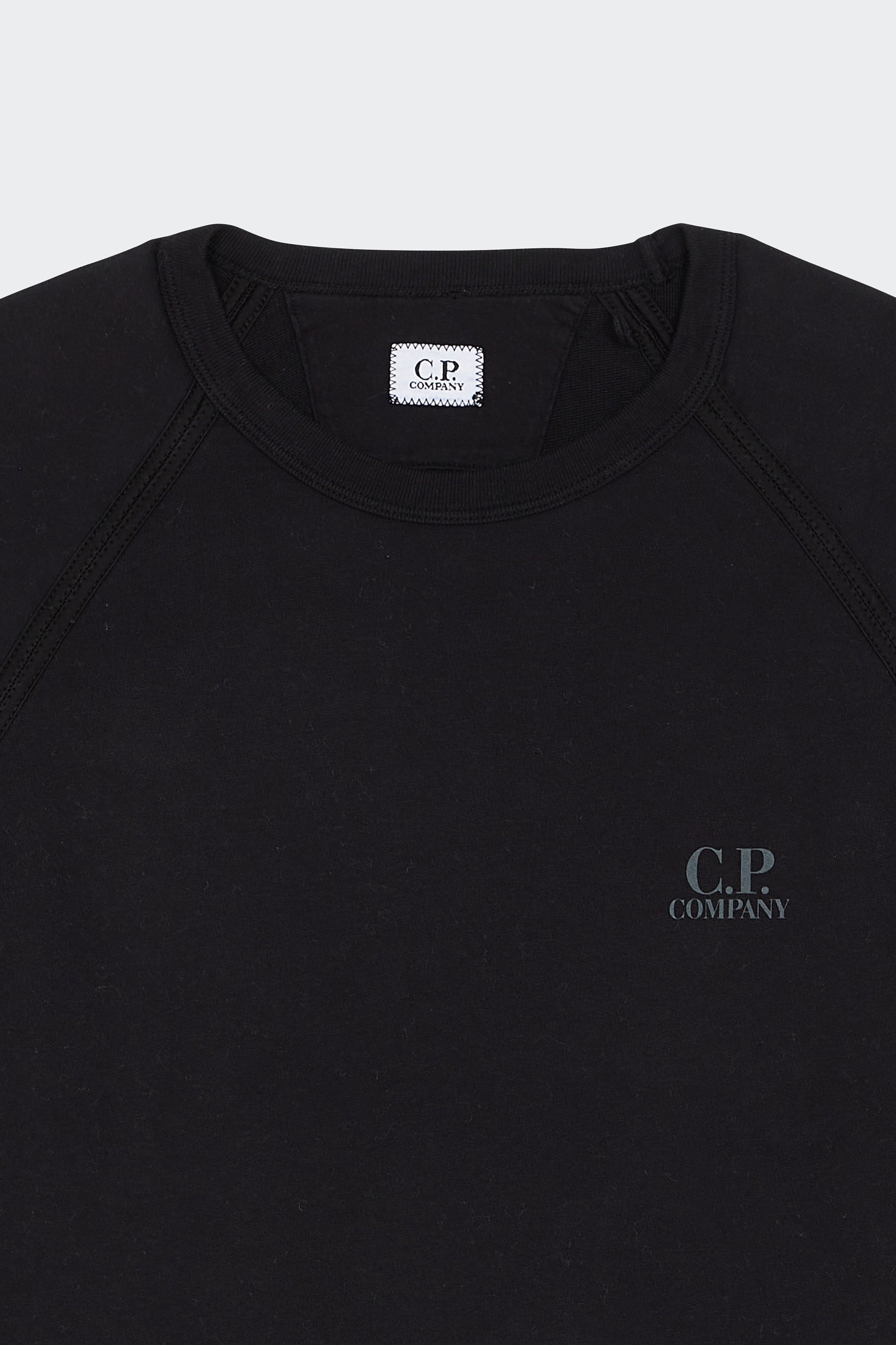 sweatshirt | Black by C.P. COMPANY sweatshirt Black