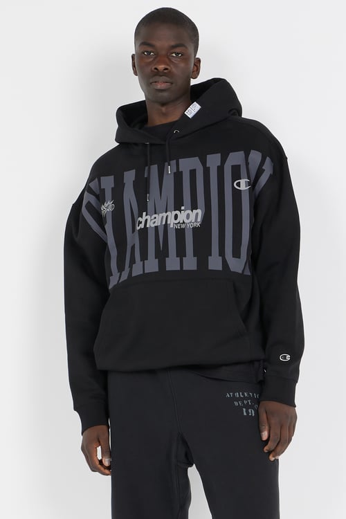 CHAMPION Hoodie Noir