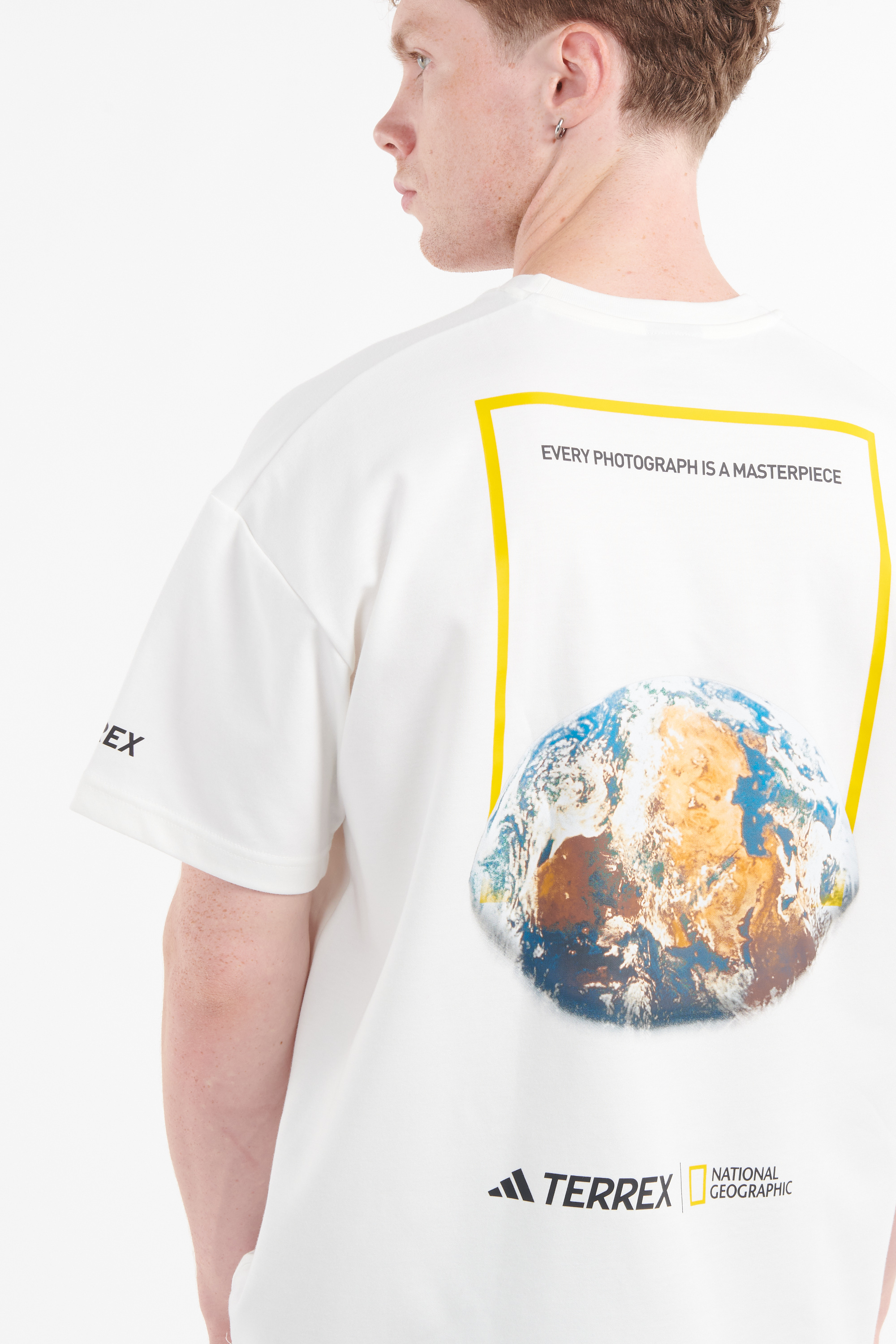 Regular-fit round-neck cotton T-shirt White