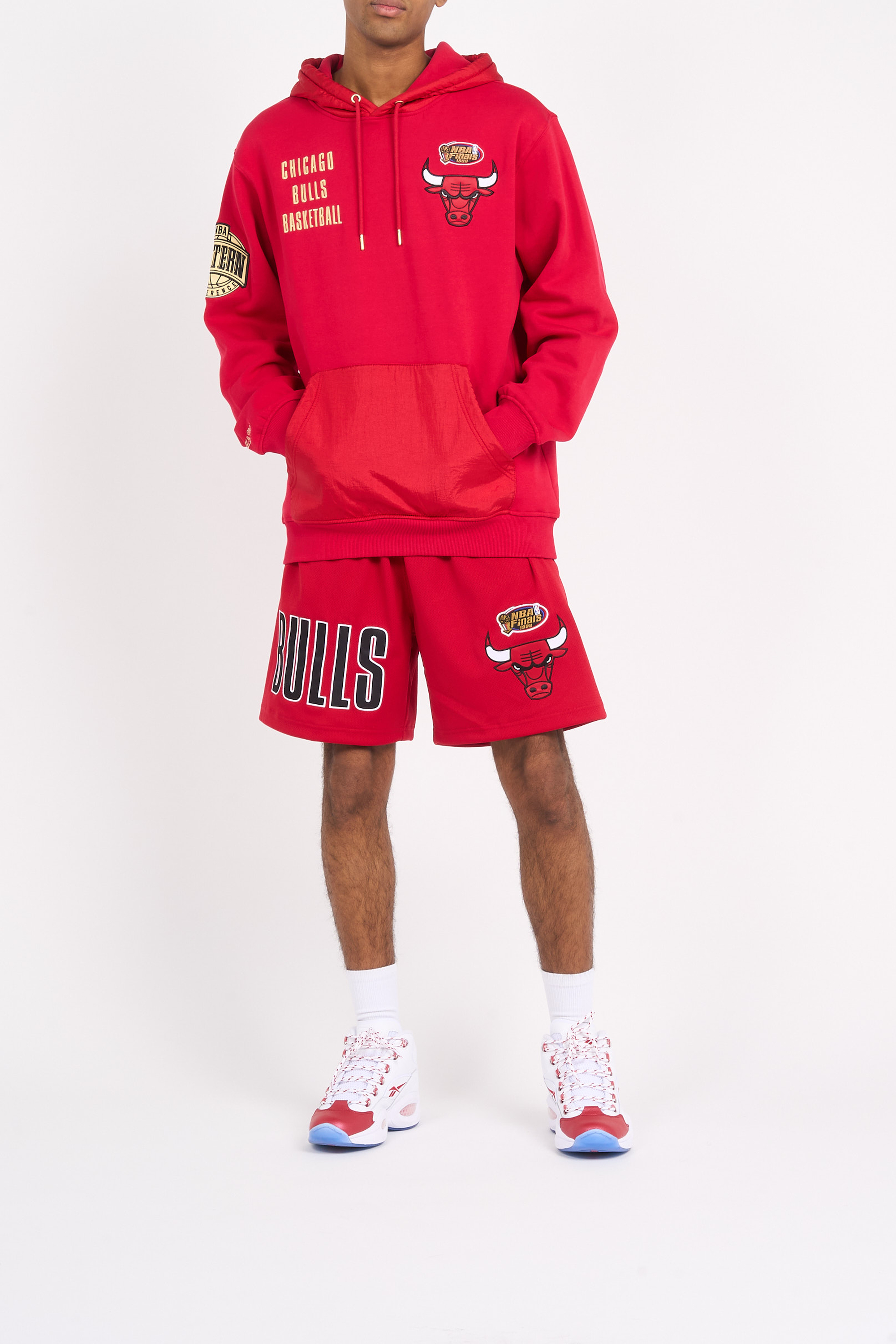 Hoodie | Rouge MITCHELL & NESS Homme